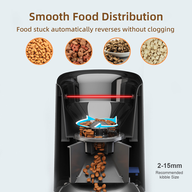 Distributeur Automatique de Nourriture avec Caméra