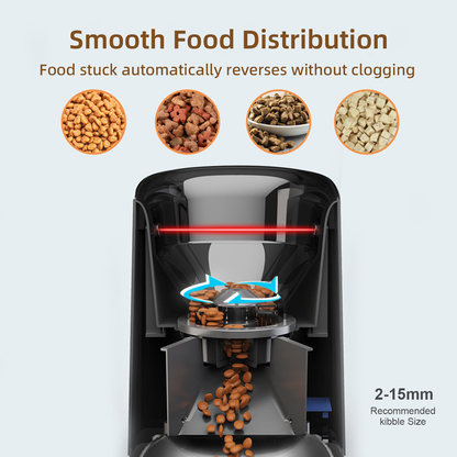 Distributeur Automatique de Nourriture avec Caméra