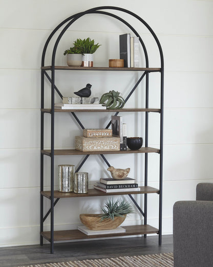 Galtbury - Bookcase - Brown / Black