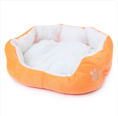 Panier Douillet en Peluche pour Chien et Chat