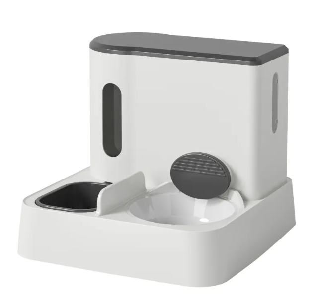 Distributeur Automatique Nourriture & Eau pour Chat - Double Bol