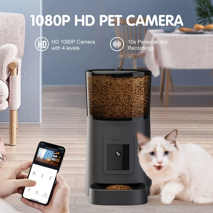Distributeur Automatique de Nourriture avec Caméra