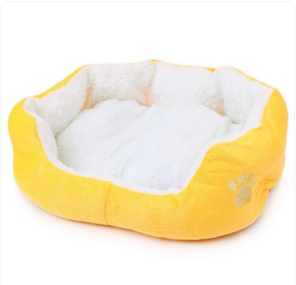 Panier Douillet en Peluche pour Chien et Chat
