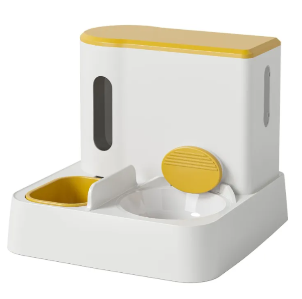 Distributeur Automatique Nourriture & Eau pour Chat - Double Bol