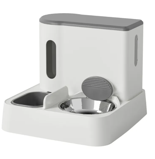 Distributeur Automatique Nourriture & Eau pour Chat - Double Bol