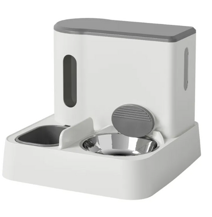 Distributeur Automatique Nourriture & Eau pour Chat - Double Bol