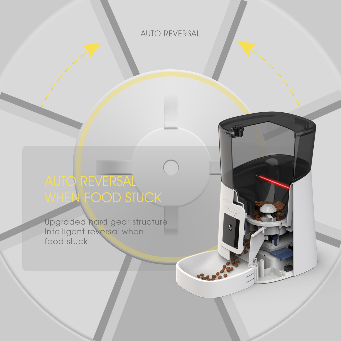 Distributeur Automatique de Nourriture avec Caméra