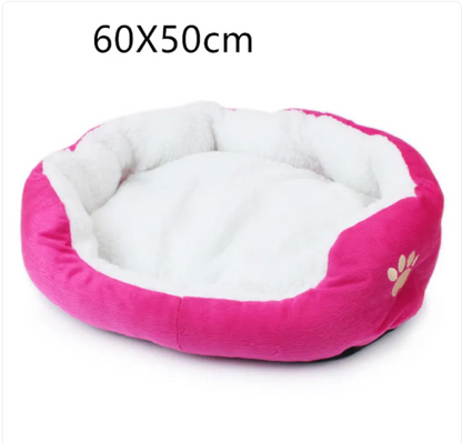 Panier Douillet en Peluche pour Chien et Chat