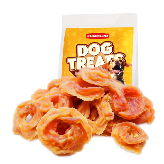 Gâteries au Poulet Naturel en Anneaux pour Chien - 10,54oz