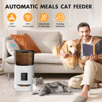 Distributeur Automatique de Nourriture avec Caméra