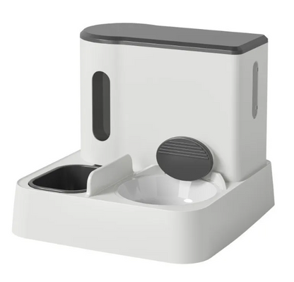 Distributeur Automatique Nourriture & Eau pour Chat - Double Bol