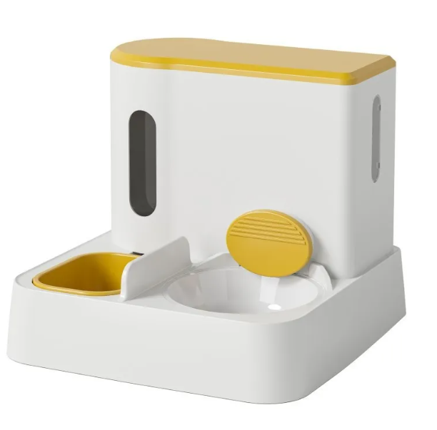 Distributeur Automatique Nourriture & Eau pour Chat - Double Bol