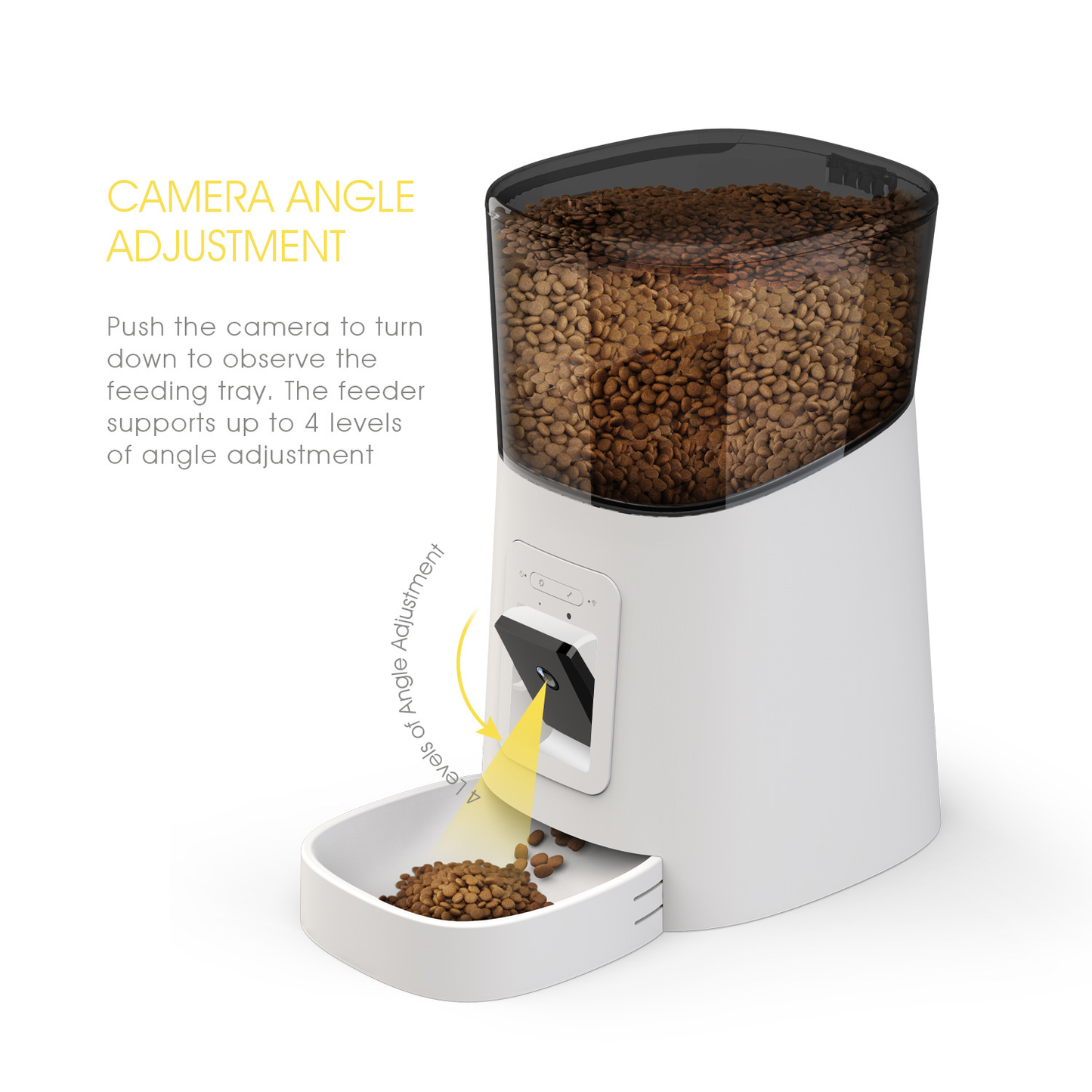 Distributeur Automatique de Nourriture avec Caméra
